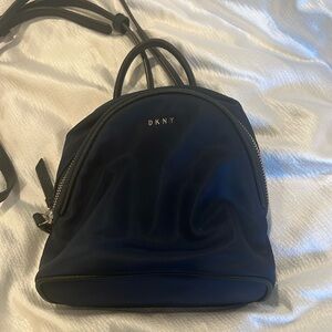 Navy blue DKNY purse